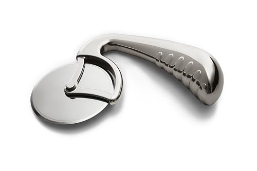 Pizza Cutter Wheel by Midnight Slice - Stainless Steel Food Slicer for Pizzas and more with Ergonomic Handle and Sharp Cutting Surface for Clean Cuts Pizza Cutter Wheel by Midnight Slice - Stainless Steel Food Slicer for Pizzas and more with Ergonomic Handle and Sharp Cutting Surface for Clean Cuts von Midnight Scoop
