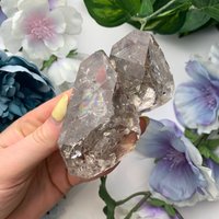 Herkimer Diamant Cluster, Kristall Quarz, Mineral, Edelstein von MidnightAuraCrystals