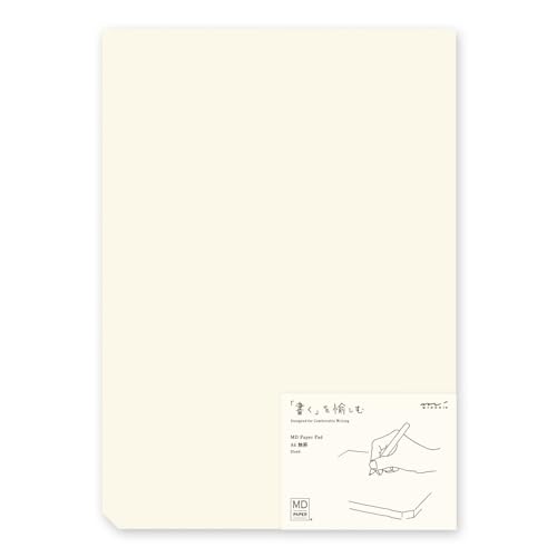 MD Pad A4, Weiß Papier von Midori