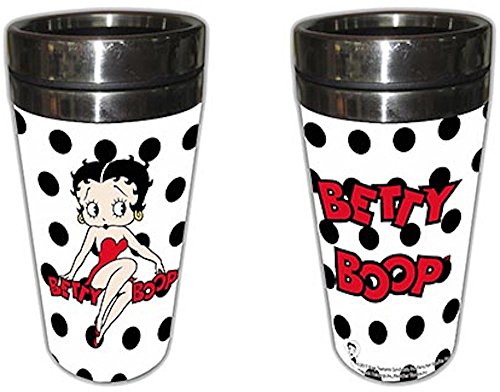 Betty Boop Reise-Thermoskanne mit Punkten von Midsouth Products