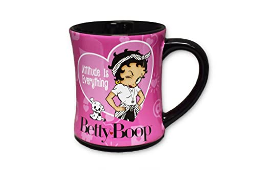 Betty Boop rosa Attitude Keramiktasse, 473 ml, offizielles Lizenzprodukt von midsouth products – "Attitude is Everything" Design Betty Boop rosa Attitude Keramiktasse, 473 ml, offizielles Lizenzprodukt von midsouth products – "Attitude is Everything" Design von Midsouth Products
