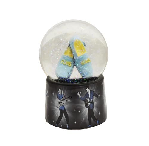Elvis Presley Blue Suede Shoes Snowglobe - Mid-South Products von Midsouth Products
