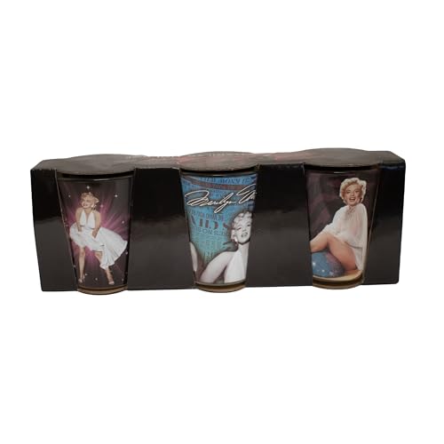 Marilyn Monroe BOH Schnapsgläser, 3 Stück von Midsouth Products