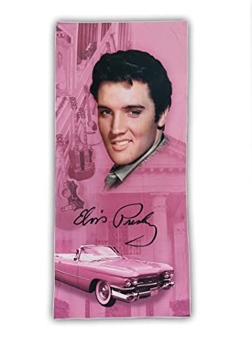 Midsouth Products Elvis Presley Mikrofaser-Handtuch, Rosa, 69 x 152 cm – Mid-South Products von Midsouth Products