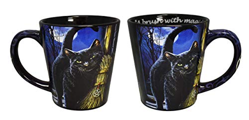 Midsouth Products Lisa Parker Latte-Tasse, 400 ml – Cats A Brush With Magic von Midsouth Products