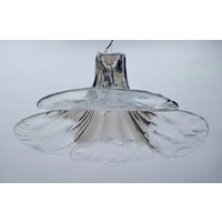 Kalmar Franken Carlo Nason Midcentury Mazzega Muranoglas Blüten Vistosi Messing Deckenleuchte Kronleuchter 60Er Jahre Pendelleuchte Kalmar Franken Carlo Nason Midcentury Mazzega Muranoglas Blüten Vistosi Messing Deckenleuchte Kronleuchter 60Er Jahre Pendelleuchte von Midtage
