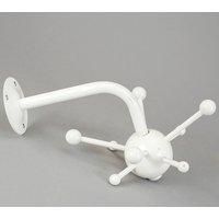 Regal Kleiderbügel, Holz Midcentury Modern Ikea Mina Vintage Artikel, Wohndeko, Sputnik, Space Age, Boho Style, 60Er 70Er Design Weiß Regal Kleiderbügel, Holz Midcentury Modern Ikea Mina Vintage Artikel, Wohndeko, Sputnik, Space Age, Boho Style, 60Er 70Er Design Weiß von Midtage