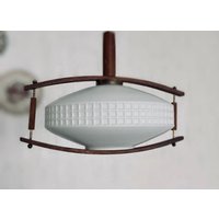 Sputnik Stil Space Age Deckenlampe Deutsche 50Er 60Er Midcentury Kugellampe von Midtage