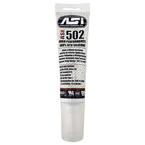 Clear Food Grade Silicone Sealant - 2.8 oz Squeeze Tube by Silicone von Midwest Hearth