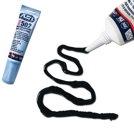 Silikon-Dichtstoff, 100 % RTV, 80 ml, Schwarz Silikon-Dichtstoff, 100 % RTV, 80 ml, Schwarz von Midwest Hearth