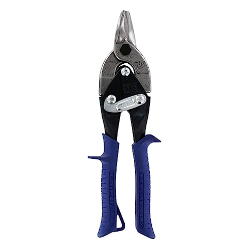 MIDWEST Bulldog MWT-6716B Blechschere mit geschmiedeter Klinge und Kush'n-Power Komfortgriffen, gerade geschnitten, Blau MIDWEST Bulldog MWT-6716B Blechschere mit geschmiedeter Klinge und Kush'n-Power Komfortgriffen, gerade geschnitten, Blau von Midwest