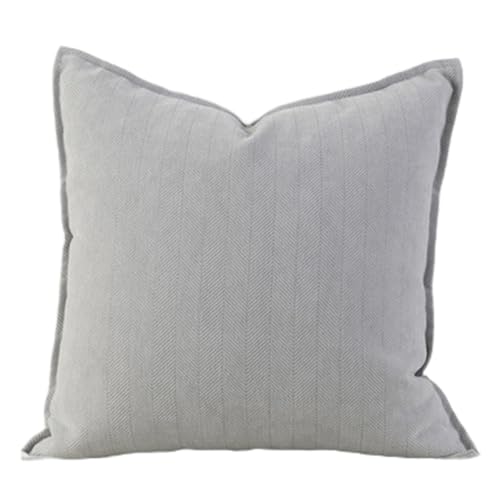Miecoae 2er Set Schlicht Chenille Kissenbezügen Weiche Dekorative Kissenbezüge für Sofa Schlafzimmer Kissenhülle Rechteckig Quadrat(K7,2pack 80x80cm) von Miecoae