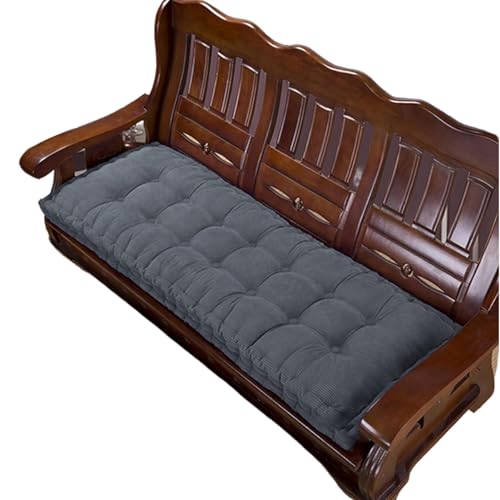 Miecoae Bankauflage Sitzbankauflagen Sitzkissen für Gartenbank Polster Auflage Outdoor Bankpolster für Sitzbank Sitzpolster Kissen für Bank Kissenauflage Bank Bankkissen Bodenkissen(D2,65x35cm) von Miecoae