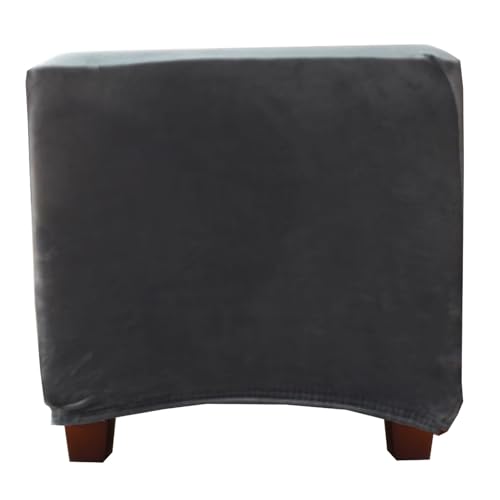 Miecoae Bezug für Ottomane Rechteckig Hocker Bezug Hockerbezug Quadratisch 60x60 50x50 55x55 Hocker Husse Fußhocker Bezug Abdeckung Hocker Protector Hockerabdeckung(J20,55-65x55-65x40-50) von Miecoae
