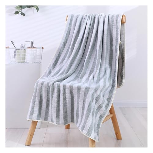 Miecoae Saunatücher Extraweiche Handtücher Baumwolle, Handtuch Schnelltrocknend 140 x 70 cm oder 150 x 80 cm oder 180 x 90 cm(R4,70x140cm) von Miecoae