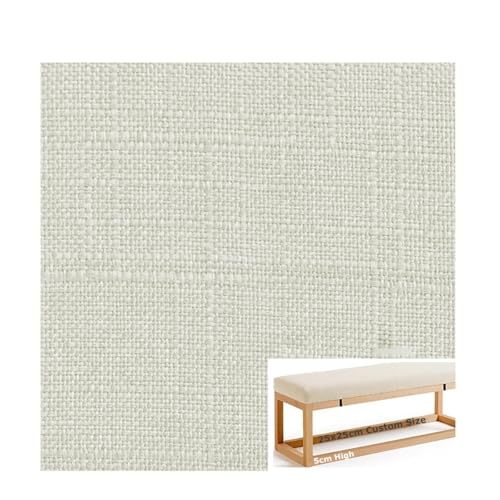 Miecoae Sitzpolster Bezug Outdoor Maßgeschneidert Individuelle Maßfertigen Nach Maß Polsterbezug Kissenbezüge Sitzkissenbezug Bankkissenbezug Für Indoor Mit Rutschfester(60x120 cm) von Miecoae