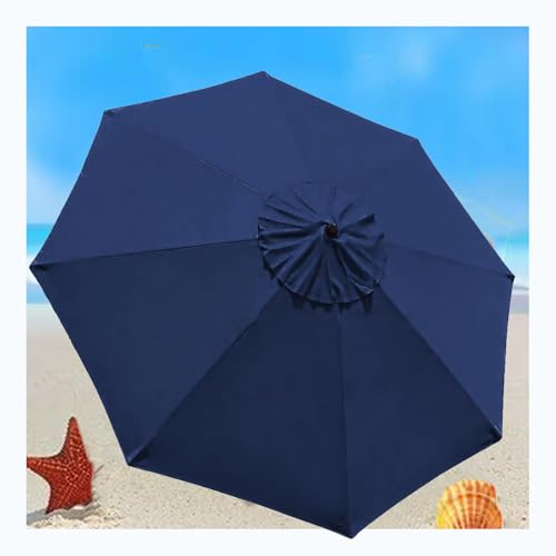 Miecoae Sonnenschirm Ersatzbezug 2m 2.3m 2.5m 2.7m 3.0m 3.5m 6 Rippen/8 Rippen, Ersatz-Bezug, Sonnenschirmbezug für Gartenschirm Terrassenschirm Sonnenschirm Ersatzbezug(W11,8 Ribs- 11.5 FT 350 cm) von Miecoae