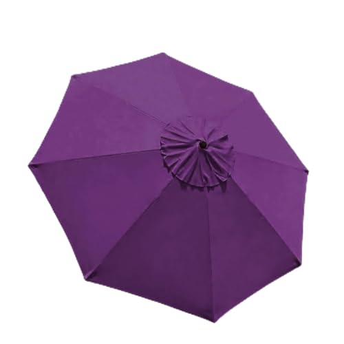 Miecoae Sonnenschirm Ersatzbezug 2m 2.3m 2.5m 2.7m 3.0m 3.5m 6 Rippen/8 Rippen, Ersatz-Bezug, Sonnenschirmbezug für Gartenschirm Terrassenschirm Sonnenschirm Ersatzbezug(W12,8 Ribs- 8.2 FT 250 cm) von Miecoae