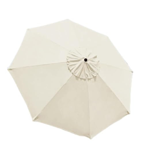 Miecoae Sonnenschirm Ersatzbezug 2m 2.3m 2.5m 2.7m 3.0m 3.5m 6 Rippen/8 Rippen, Ersatz-Bezug, Sonnenschirmbezug für Gartenschirm Terrassenschirm Sonnenschirm Ersatzbezug(W15,6 Ribs- 6.5 FT 200 cm) von Miecoae