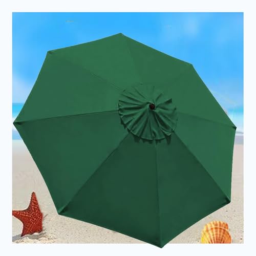 Miecoae Sonnenschirm Ersatzbezug 2m 2.3m 2.5m 2.7m 3.0m 3.5m 6 Rippen/8 Rippen, Ersatz-Bezug, Sonnenschirmbezug für Gartenschirm Terrassenschirm Sonnenschirm Ersatzbezug(W2,8 Ribs- 7.5 FT 230 cm) von Miecoae