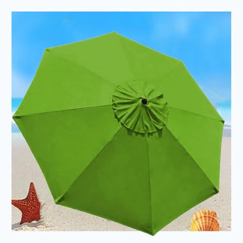 Miecoae Sonnenschirm Ersatzbezug 2m 2.3m 2.5m 2.7m 3.0m 3.5m 6 Rippen/8 Rippen, Ersatz-Bezug, Sonnenschirmbezug für Gartenschirm Terrassenschirm Sonnenschirm Ersatzbezug(W3,8 Ribs- 11.5 FT 350 cm) von Miecoae