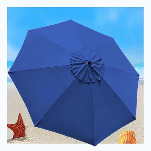 Miecoae Sonnenschirm Ersatzbezug 2m 2.3m 2.5m 2.7m 3.0m 3.5m 6 Rippen/8 Rippen, Ersatz-Bezug, Sonnenschirmbezug für Gartenschirm Terrassenschirm Sonnenschirm Ersatzbezug(W4,6 Ribs- 9.8 FT 300 cm) von Miecoae