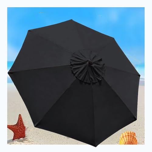 Miecoae Sonnenschirm Ersatzbezug 2m 2.3m 2.5m 2.7m 3.0m 3.5m 6 Rippen/8 Rippen, Ersatz-Bezug, Sonnenschirmbezug für Gartenschirm Terrassenschirm Sonnenschirm Ersatzbezug(W7,8 Ribs- 11.5 FT 350 cm) von Miecoae