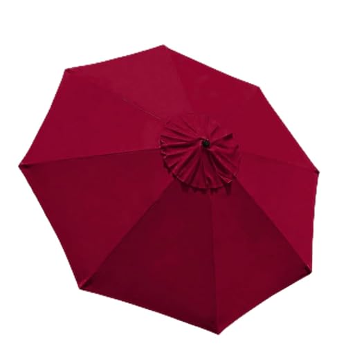 Miecoae Sonnenschirm Ersatzbezug 2m 2.3m 2.5m 2.7m 3.0m 3.5m 6 Rippen/8 Rippen, Ersatz-Bezug, Sonnenschirmbezug für Gartenschirm Terrassenschirm Sonnenschirm Ersatzbezug(W9,8 Ribs- 7.5 FT 230 cm) von Miecoae