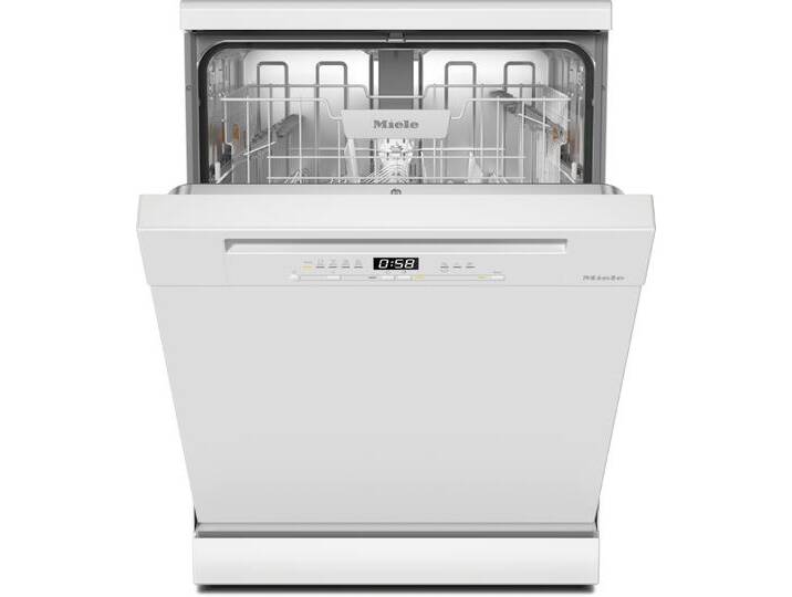 MIELE Standgeschirrspüler G 5811 Active Plus , A (A-G), silber (weiß), B:59,8cm H:84,5cm T:60cm, Geschirrspüler von Miele