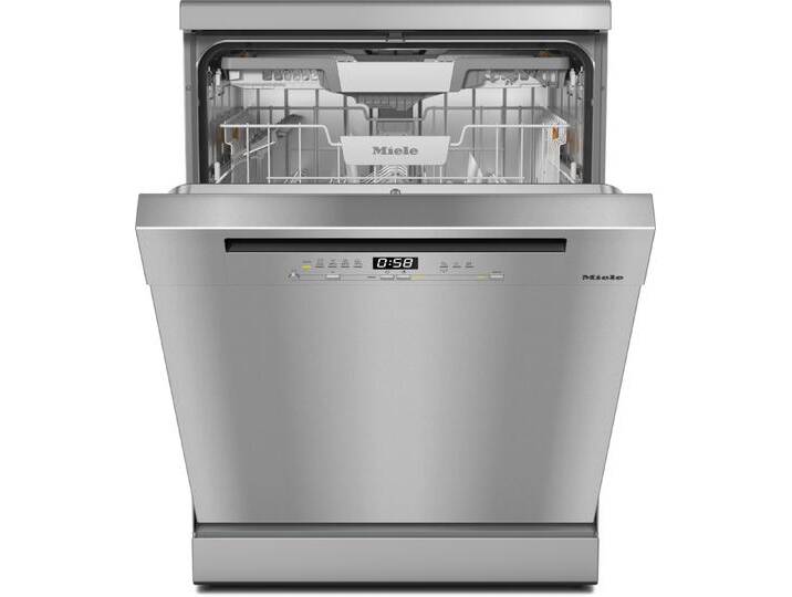 MIELE Standgeschirrspüler G 5811 SC Front Active Plus , A (A-G), silber (silberfarben), B:59,8cm H:84,5cm T:60cm, Geschirrspüler von Miele