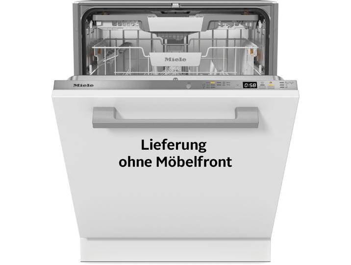 MIELE vollintegrierbarer Geschirrspüler G 5851 SCVi Active Plus , A (A-G), silber (weiß), B:59,8cm H:80,5cm T:55cm, Geschirrspüler von Miele