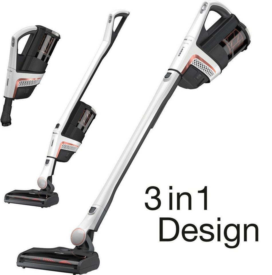Miele Akku-Handstaubsauger Miele Triflex HX2, 66 W, beutellos, 60 Minuten Laufzeit, Lotosweiß Miele Akku-Handstaubsauger Miele Triflex HX2, 66 W, beutellos, 60 Minuten Laufzeit, Lotosweiß von Miele