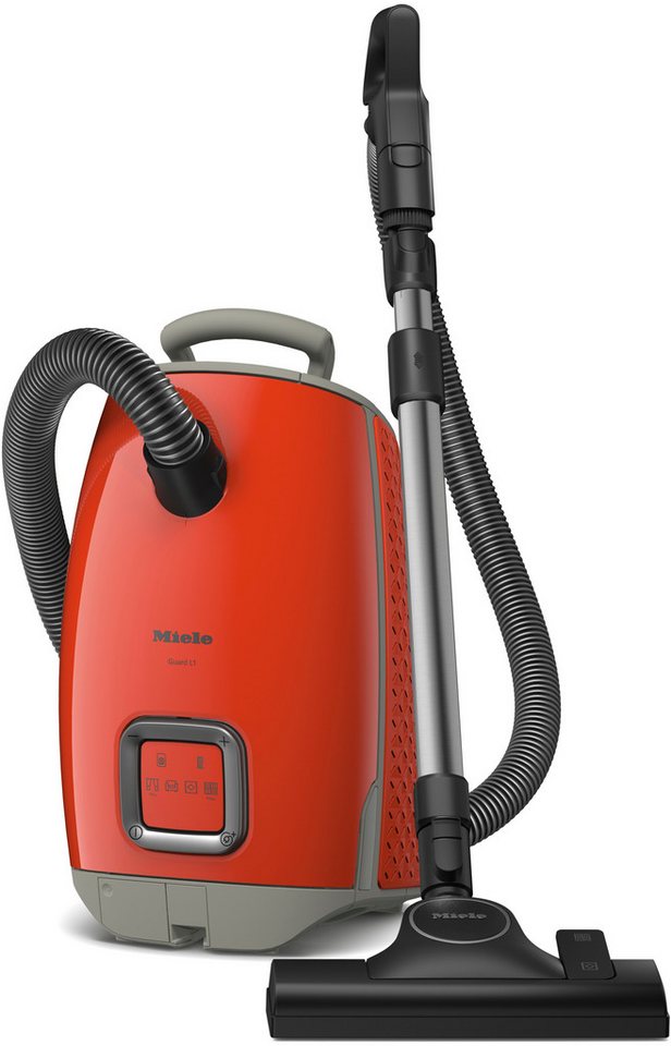 Miele Bodenstaubsauger Guard L1 mit ComfortFit, Nachfolger Complete C3, 12m Aktionsradius, 890 W, mit Beutel, Leistungsstark, Premium Design, komfortable Reinigung mit 2in1 Düse von Miele