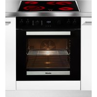 Miele Elektro-Herd-Set "H 2455 E D OBSW/EDST mit KM 6003 LPT", H 2455E D OBSW/EDST + KM 6003 LPT von Miele