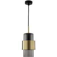 Miele lange Pendelleuchte 1xE27 gold/rauch LP-866/1P L SM/GD Light Prestige von Miele