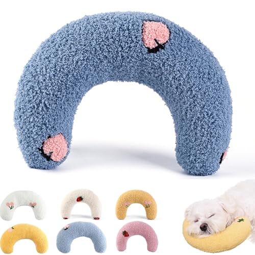 Beruhigungskissen für Hunde, ultraweich, hohe Dichte, flauschig, zur Linderung von Angstzuständen, beruhigende Unterstützung für Hunde, beruhigendes Komfortkissen (Blau-B) von Mifeiwukawa