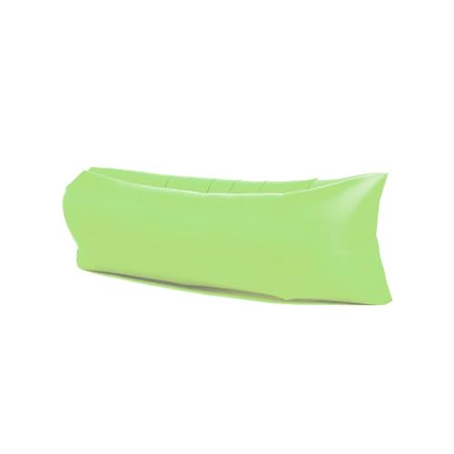 Mifeiwukawa Aufblasbare Liege, Luftsofa, tragbar, wasserdicht, auslaufsicherer Strandstuhl, aufblasbarer Couchstuhl für Outdoor-Camping, Reisen, Wandern, Pool, Strandpartys (grün, 200 x 70 cm) von Mifeiwukawa