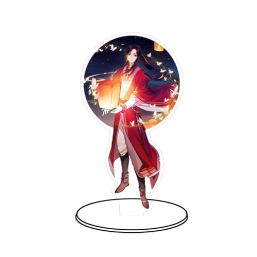 Mifeiwukawa Tian Guan Ci Fu Figur Acryl Anime Acryl Ständer Figur doppelseitig transparent Schreibtisch Dekor Kollektion (Typ9) von Mifeiwukawa