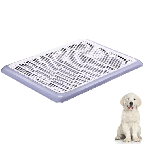 Mifoci Hundetrainingspad-Halter mit Netz-Tablett, rutschfest, auslaufsicher, Welpen-Töpfchen-Tablett für kleine, mittelgroße und große Hunde, Urinierpad-Halter, leicht zu reinigen, Innen-Badezimmer Mifoci Hundetrainingspad-Halter mit Netz-Tablett, rutschfest, auslaufsicher, Welpen-Töpfchen-Tablett für kleine, mittelgroße und große Hunde, Urinierpad-Halter, leicht zu reinigen, Innen-Badezimmer von Mifoci