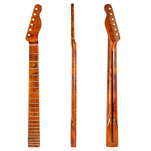Mify E-Gitarren Hals Ahorn Griffbrett 21 Bund kompatibel für TL Tele Ersatz Mify E-Gitarren Hals Ahorn Griffbrett 21 Bund kompatibel für TL Tele Ersatz von Kopeme