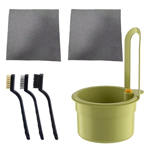 Sieb Für Spülbecken, 6-teiliges Set Mit Abtropfbehälter Und Reinigungsbürsten,Snap-Button Spülbecken Sieb Wasserhahn Hängend, Ohne Hände Zu Verschmieren, Für Waschen/Organizer in Küche Sieb Für Spülbecken, 6-teiliges Set Mit Abtropfbehälter Und Reinigungsbürsten,Snap-Button Spülbecken Sieb Wasserhahn Hängend, Ohne Hände Zu Verschmieren, Für Waschen/Organizer in Küche von MigWoo