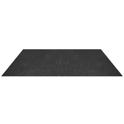 Miganeo Deluxe Solarfolie 600x400 cm rechteckig | schwarz | Solarplane für Pool | Poolheizung von Miganeo