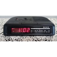 Vintage "Sony Dream Machine" Wecker - Schwarz Isf-C25 von MiggysAtticThingies