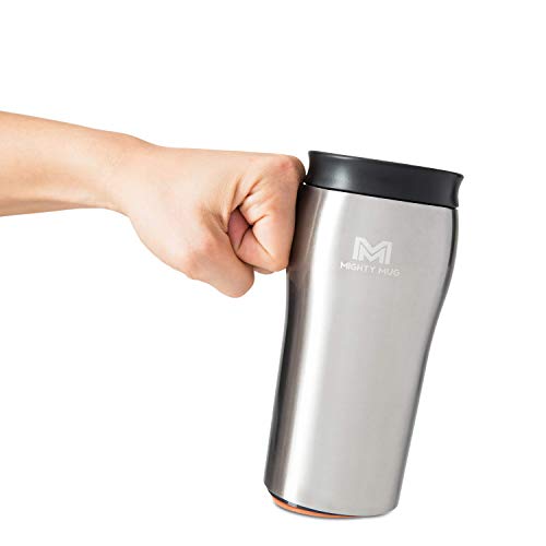 Mighty Mug trinkbecher thermobecher, Metall, Silber, 0 von Mighty Mug