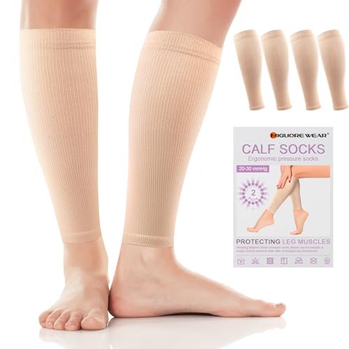 Migliore Wear 2 PAAR Kompressionsstrümpfe Damen & Herren, 20-30 mmHg | Klasse 2 Medizinische Kompressionsstrümpfe, Abgestufte Unterstützung Stützstrümpfe Thrombosestrümpfe Migliore Wear 2 PAAR Kompressionsstrümpfe Damen & Herren, 20-30 mmHg | Klasse 2 Medizinische Kompressionsstrümpfe, Abgestufte Unterstützung Stützstrümpfe Thrombosestrümpfe von Migliore Wear
