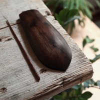 Pflaumenholz Teelöffel Aus Holz | Gongfu Chahe Teezeremonie Tee Set Kostenloser Versand, Kordelzugbeutel & Feine Teeprobe von MihaiTeascoops