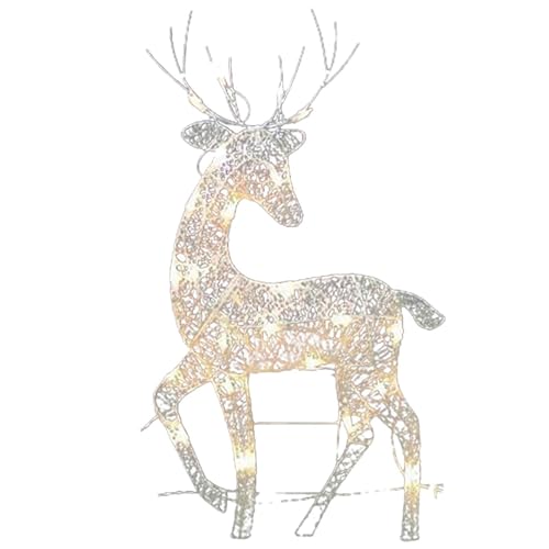 LED Rentier Figur Beleuchtet Außen,LED Rentier Mit Schlitten Beleuchtet,Weihnachtsbeleuchtung Hirsch Deko Weihnachten,Beleuchtete Rentier Weihnachtsfigur,Weihnachtsdeko LED Rentier Figur Beleuchtet Außen,LED Rentier Mit Schlitten Beleuchtet,Weihnachtsbeleuchtung Hirsch Deko Weihnachten,Beleuchtete Rentier Weihnachtsfigur,Weihnachtsdeko von Mihauuke