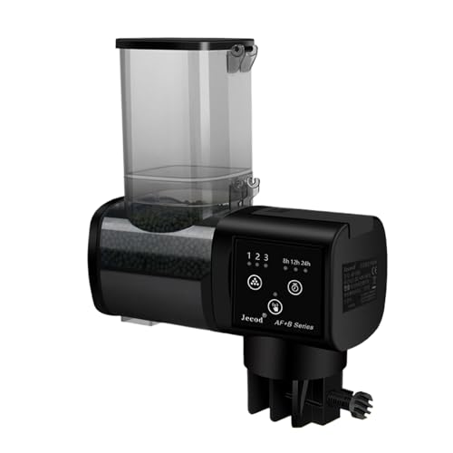 Mihauuke Aquarium Automatischer Futterautomat | Intelligenter Fischfutterautomat 500ml - Großvolumiger Futterautomat Für Reise, Alltagsnutzung, Gartenteich & Urlaub – Für Anfänger Und Enthusiasten Mihauuke Aquarium Automatischer Futterautomat | Intelligenter Fischfutterautomat 500ml - Großvolumiger Futterautomat Für Reise, Alltagsnutzung, Gartenteich & Urlaub – Für Anfänger Und Enthusiasten von Mihauuke