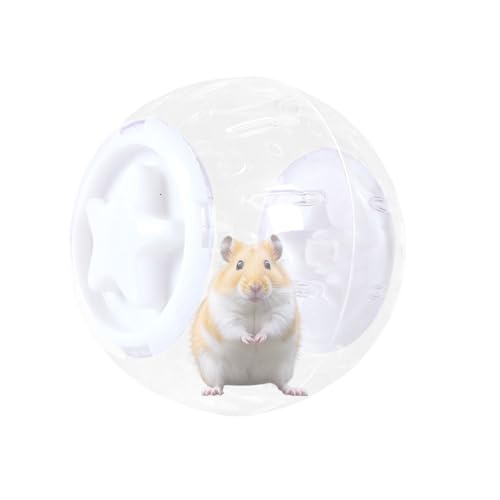 Mihauuke Ball für Haustierhamster | Hamster Laufball Spielzeug | Geräuscharmes Kleintier-Spiel- und Unterhaltungsrad für gelangweilte Rennmaus Igel Chinchilla Kaninchen Mihauuke Ball für Haustierhamster | Hamster Laufball Spielzeug | Geräuscharmes Kleintier-Spiel- und Unterhaltungsrad für gelangweilte Rennmaus Igel Chinchilla Kaninchen von Mihauuke