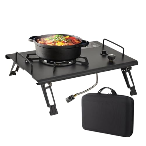 Mihauuke Campingkocher | Zusammenklappbarer Tragbarer Outdoorkocher Zum Kochen,Zubehör Für Grillen Picknick Angeln Garten Party Campingausrüstung Mihauuke Campingkocher | Zusammenklappbarer Tragbarer Outdoorkocher Zum Kochen,Zubehör Für Grillen Picknick Angeln Garten Party Campingausrüstung von Mihauuke